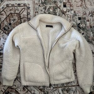 Abercrombie&Fitch Sherpa Jacket Size Medium